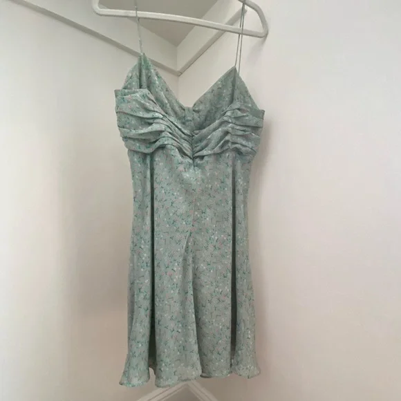 Divine Heritage XS Silk Floral Mini Dress - Picture 5 of 6